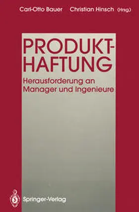 Bauer / Hinsch / Eidam |  Produkthaftung | eBook | Sack Fachmedien