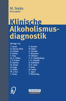 Soyka | Klinische Alkoholismusdiagnostik | E-Book | sack.de