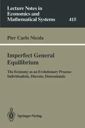 Nicola |  Imperfect General Equilibrium | eBook | Sack Fachmedien