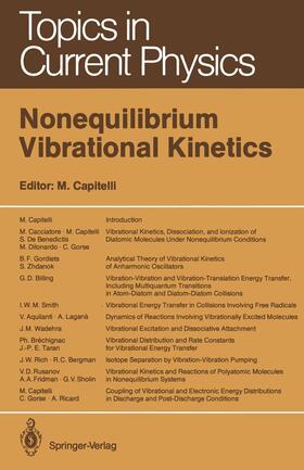 Capitelli |  Nonequilibrium Vibrational Kinetics | Buch |  Sack Fachmedien