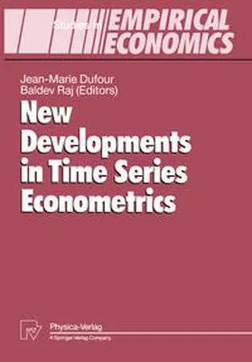 Dufour / Raj |  New Developments in Time Series Econometrics | eBook | Sack Fachmedien