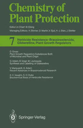  Herbicide Resistance — Brassinosteroids, Gibberellins, Plant Growth Regulators | eBook | Sack Fachmedien