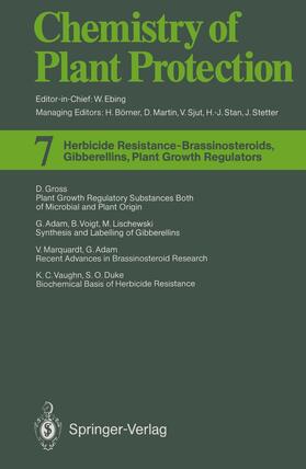  Herbicide Resistance ¿ Brassinosteroids, Gibberellins, Plant Growth Regulators | Buch |  Sack Fachmedien