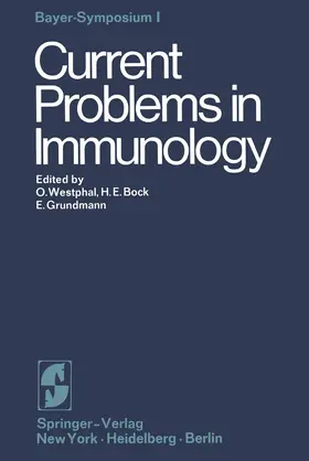 Westphal / Grundmann / Bock |  Current Problems in Immunology | Buch |  Sack Fachmedien