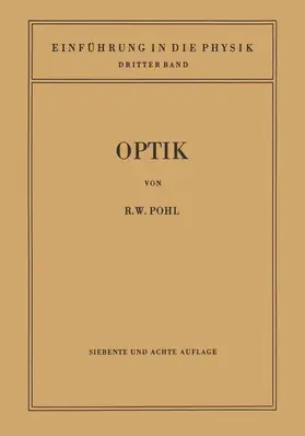 Pohl |  Einführung in die Optik | Buch |  Sack Fachmedien