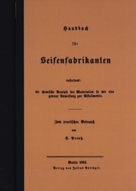 Perutz |  Handbuch für Seifenfabrikanten | Buch |  Sack Fachmedien