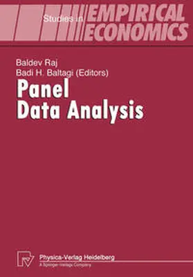 Raj / Baltagi |  Panel Data Analysis | eBook | Sack Fachmedien