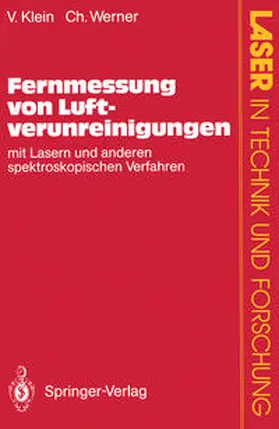 Klein / Werner |  Fernmessung von Luftverunreinigungen | eBook | Sack Fachmedien