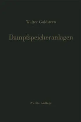 Goldstern |  Dampfspeicheranlagen | Buch |  Sack Fachmedien