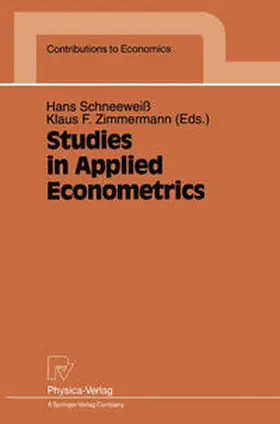 Schneeweiß / Zimmermann |  Studies in Applied Econometrics | eBook | Sack Fachmedien