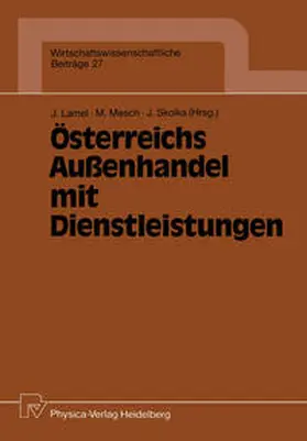 Lamel / Mesch / Skolka |  Österreichs Außenhandel mit Dienstleistungen | eBook | Sack Fachmedien