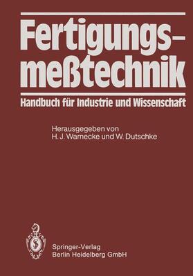 Warnecke / Dutschke |  Fertigungsmeßtechnik | Buch |  Sack Fachmedien