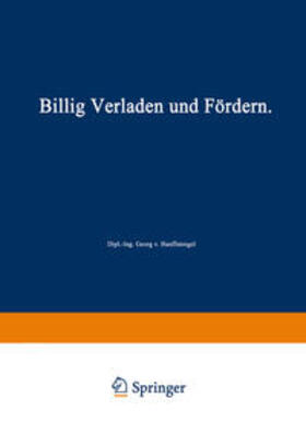 Hanffstengel |  Billig Verladen und Fördern | eBook | Sack Fachmedien