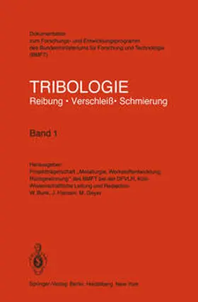 Tribologie Reibung · Verschleiß · Schmierung | E-Book | sack.de