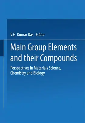 Das |  Main Group Elements and their Compounds | Buch |  Sack Fachmedien