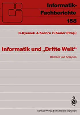 Cyranek / Kachru / Kaiser | Informatik und „Dritte Welt“ | E-Book | sack.de