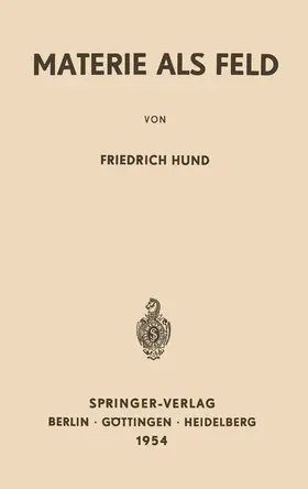 Hund |  Materie als Feld | Buch |  Sack Fachmedien