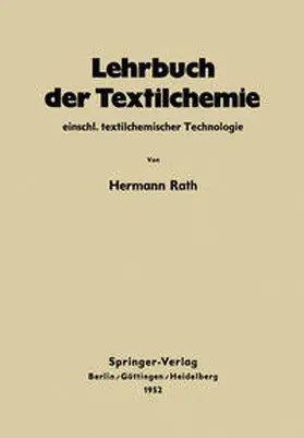 Rath |  Lehrbuch der Textilchemie | eBook | Sack Fachmedien