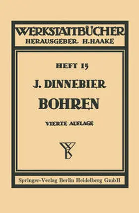 Dinnebier |  Bohren | Buch |  Sack Fachmedien