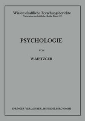 Metzger |  Psychologie | eBook | Sack Fachmedien