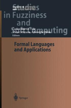 Martin-Vide / Paun / Mitrana |  Formal Languages and Applications | Buch |  Sack Fachmedien