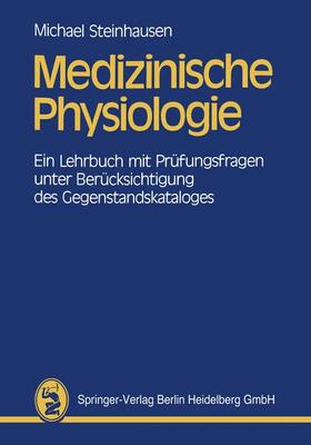 Steinhausen |  Medizinische Physiologie | Buch |  Sack Fachmedien