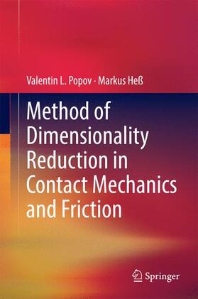 Heß / Popov |  Method of Dimensionality Reduction in Contact Mechanics and Friction | Buch |  Sack Fachmedien