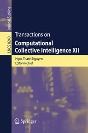 Nguyen |  Transactions on Computational Collective Intelligence XII | eBook | Sack Fachmedien