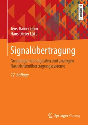 Lüke / Ohm |  Signalübertragung | Buch |  Sack Fachmedien