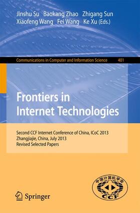 Su / Sun / Wang |  Frontiers in Internet Technologies | Buch |  Sack Fachmedien