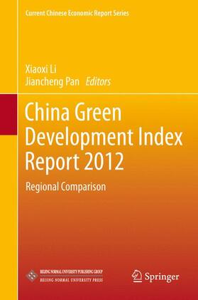 Pan / Li |  China Green Development Index Report 2012 | Buch |  Sack Fachmedien