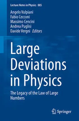 Vulpiani / Cecconi / Cencini |  Large Deviations in Physics | eBook | Sack Fachmedien