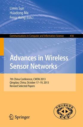 Sun / Hong / Ma |  Advances in Wireless Sensor Networks | Buch |  Sack Fachmedien