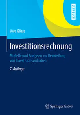 Götze |  Investitionsrechnung | eBook | Sack Fachmedien