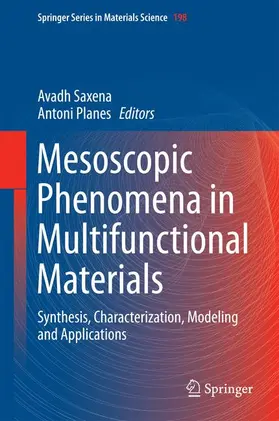 Planes / Saxena |  Mesoscopic Phenomena in Multifunctional Materials | Buch |  Sack Fachmedien