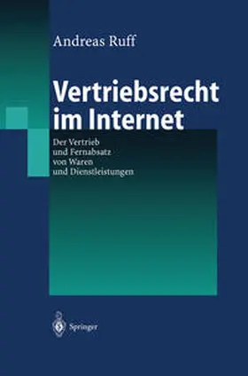 Ruff |  Vertriebsrecht im Internet | eBook | Sack Fachmedien