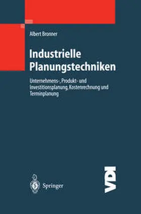 Bronner | Industrielle Planungstechniken | E-Book | sack.de