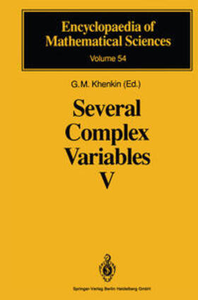 Khenkin |  Several Complex Variables V | eBook | Sack Fachmedien