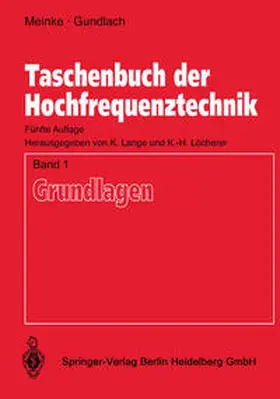 Meinke / Lange / Gundlach |  Taschenbuch der Hochfrequenztechnik | eBook | Sack Fachmedien