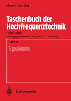 Meinke / Lange / Gundlach |  Taschenbuch der Hochfrequenztechnik | eBook | Sack Fachmedien