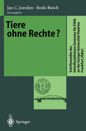 Joerden / Busch |  Tiere ohne Rechte? | eBook | Sack Fachmedien