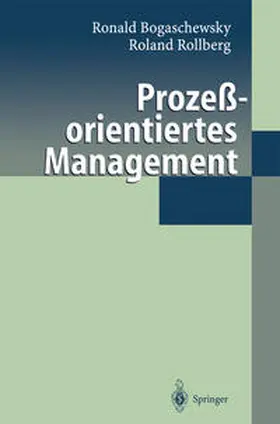 Bogaschewsky / Rollberg |  Prozeßorientiertes Management | eBook | Sack Fachmedien