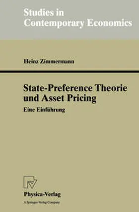 Zimmermann |  State-Preference Theorie und Asset Pricing | eBook | Sack Fachmedien