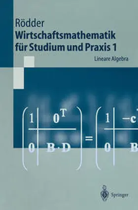 Rödder |  Wirtschaftsmathematik für Studium und Praxis 1 | eBook | Sack Fachmedien