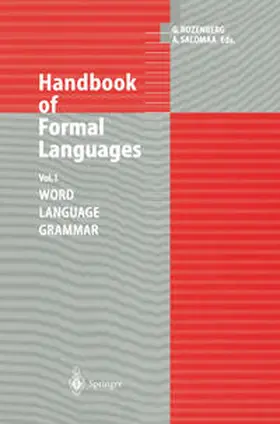 Rozenberg / Salomaa |  Handbook of Formal Languages | eBook | Sack Fachmedien