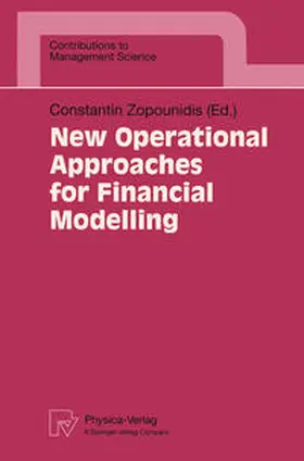 Zopounidis |  New Operational Approaches for Financial Modelling | eBook | Sack Fachmedien