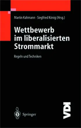 Kahmann / König | Wettbewerb im liberalisierten Strommarkt | E-Book | sack.de