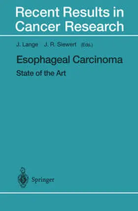 Lange / Siewert | Esophageal Carcinoma | E-Book | sack.de