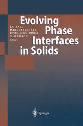 Ball / Kinderlehrer / Podio-Guidugli |  Fundamental Contributions to the Continuum Theory of Evolving Phase Interfaces in Solids | eBook | Sack Fachmedien