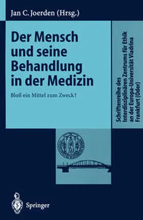 Joerden |  Der Mensch und seine Behandlung in der Medizin | eBook | Sack Fachmedien